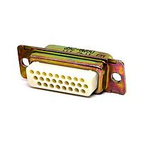 ITT Cannon DAMA26P ຕູ້ຕໍ່ມາດຕະຖານ D-Sub DSUB 26M CRIMP GF ZINC