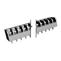 AMP Connectors - TE Connectivity 7-1437646-8 ສາຍກັນສາຍ Tri-Barrier Strip STRIP 16P VET 6.35mm