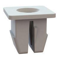Essentra Components 60SGN01014 ກຣອມເມັດ ກຣອມເມັດ, ຮູ .250x.270, ຄວາມຫນາແຜ່ນ .062-.155