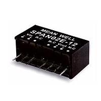 MEAN WELL DPAN02A-12 ອິສເອລເທດ 9-18Vin +/-12Vout +/-83mA SIP8 Reg Iso