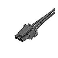 Molex 145132-0301 ສາຍສະແຕນລະດັບລະດັບ Micro-Fit OTS Cbl ASSY 150mm 3CKT ສີດໍາ