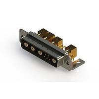 EDAC 629-9W4-240-7TC ຕູ້ຕິດຕໍ່ D-Sub ປະສົມມຸມຂວາ ຕູ້ຕິດຕໍ່ພະລັງງານ Combo D-Sub