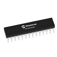 Microchip Technology PIC18F25Q24-E/SP ມາຄຣອຄຄອນໂຕເລີ 32KB Flash, 2KB RAM, 512bytes EEPROM, MVIO, 10b ADC2, 8b DAC, ACP, Comp, PWM,
