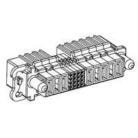 AMP Connectors - TE Connectivity 292498-5 ພາວເລີ້ມໃຫ້ກັບບອດ PMT STL CABL MBXL RCPT HOUSING