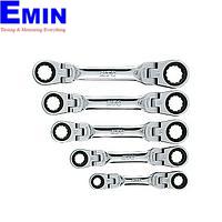 KTC TMR1S05 short ratchet box end wrench set ( 5 pcs, short type)