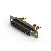 EDAC 628-13W3222-3N1 ຕົວເຊື່ອມຕໍ່ Mixed Contact D-Sub Connectors Vertical Combo Dsub
