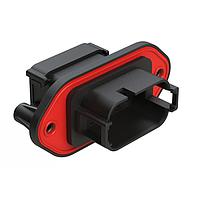 Amphenol SINE Systems AT1612-13PB-RDG 13-Way 13 Pin Rcpt Gasket 12 Pos w/gasket