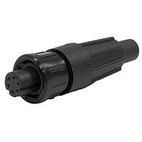 CONXALL 16980-6SG-521 ຕົວເຊື່ອມມົວມົນມາດຕະຖານ Micro-Con-X ສິ້ນສາຍ, 6 ຂາ 26, ຜູ້ຍິງ, ການບັງກັບ, ຈຳນວນຫຼາຍ