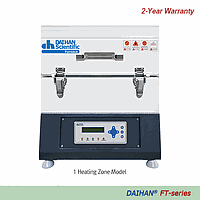 DaiHan DH.WFT11.1460.3 ເຕົາອົບທີບທີ່ສາມາດຕັ້ງໂປຣແກຣມໄດ້, 1000℃, 3-ເຂດຄວາມຮ້ອນ ø140X 3-L200mm, FT-31460, 120V