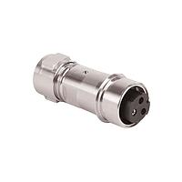 Bulgin PXM6011/04P/CR/0709 ຕົວເຊື່ອມສາຍ 6000 SERIES INLINE CONNECTOR 4 POLE PLUG