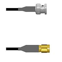 Amphenol Custom Cable Q-0L0690008011i ສາຍສັນຍານ RF BNC-SP/SMA-SP RG58 11I