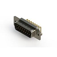 EDAC 621-M15-360-BT2 ຕົວເຊື່ອມ D-Sub - ຕົວເຊື່ອມ D-Sub ມຸມຂວາ ຄວາມໜາແບບມາດຕະຖານ