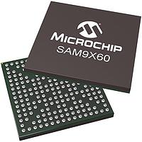 Microchip Technology SAM9X60-V/DWB ເຄື່ອງປະມວນຜົນ - MPU ARM926 MPU, BGA, ອຸນຫະພູມ EXT.