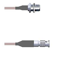 Amphenol Custom Cable Q-2500Y000H048i ສາຍສັນຍານ RF N-SJB/HDBNC-SP G142 48I