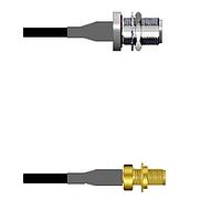 Amphenol Custom Cable Q-1T02W0003010i ສາຍສັນຍານ RF N-SJB/SMA-SJB G174 10I