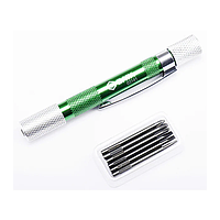 SATA 03141 6 ໜ່ວຍ Precision Screwdriver Set, Slotted&amp;Phillips Tips