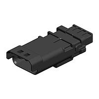 JAE Electronics MX80D04PZ1A ຮູຊິ້ງຄອມແພກຄັດ ເຄັນເນຄເຕີພິນ HSG, 4-Pos Key-A IPX9K 2.54mm Pich