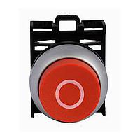 Eaton M22-DH-R-X0 ປຸ່ມກົດປຸ່ມຄວບຄຸມ NON-ILL MOM PB SIL-BZL EXTD ແດງ ETCHED