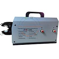 JCW JCW-320L Pneumatic Tubular Cable Lug ເຄື່ອງ Crimping (120 mm², 6.8 tons)