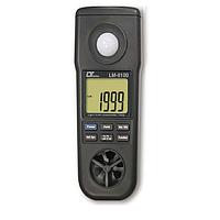 LUTRON LM8100 ເຄື່ອງວັດແທກຄວາມຖີ່, % RH, ອຸນຫະພູມ, ແສງ