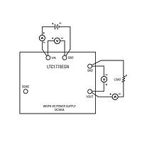 Analog Devices DC385A ຕົວຄວບຄຸມແຮງດັນໄຟຟ້າ - ຕົວຄວບຄຸມສະຫວັດດັບ LTC1778EGN - IMVPII I/O Power Supply, Vi