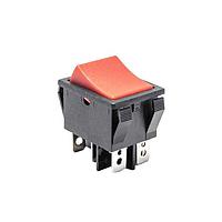 E-Switch R5CBLKREDEF0 ສະລິດສະລອງກະທົບກະທົບສູງ 15A 250V DPDT On-On ບໍ່ມີໂຄມໄຟ