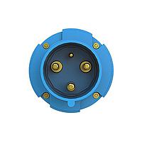 Amphenol Tuchel 2CMA166742R1000 ຕົວເຊື່ອມຕໍ່ 2P+E ປລັກອຸດສາຫະກຳ. ແທນທີ່ສ່ວນ# 263P6