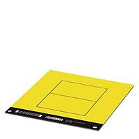 PHOENIX CONTACT 0832039 ປ້າຍຊື່ LS-EMLP (100X60) YE CUS