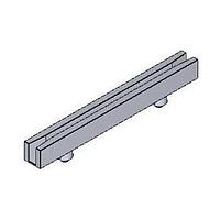 BIVAR DC-250-CI Conductive Insert Card Guide Grip-O-Gide 2.5in Nylon Black 94V-0