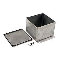 Hammond Manufacturing 1590WVF ກະບອງອັດຕະໂນມັດ Diecast Alum/Flanged 4.7x3.54x4.7"Natura