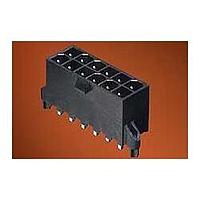 Molex 46207-6004 ພິນສະຕຣິບ Mini-Fit Jr LCP Vert Hdr NoPeg 4ckt ທອງ