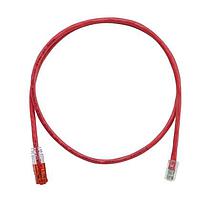 Panduit UTPKCH14RD ສາຍສື່ມຕໍ່ຄອບເປີ Cat 5e ມີກະແຈ, Cat 5e, ສີແດງ UTP