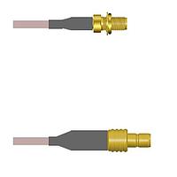 Amphenol Custom Cable Q-2X03N000R096i ສາຍສັນຍານ RF SMA-SJB/SMB-SJ G316D 96I