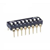NKK Switches JS0108AP4-S ສະລິດສະວິດ DIP 8 ຕຳແໜ່ງ SLIDE DIP PC 25mA STICK-TUBE