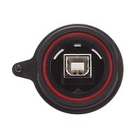 Samtec SCRU-02 ຕົວເຊື່ອມ USB ປະເພດ B AccliMate(TM) IP68 ປິດກັນນ້ຳຮູບວົງກົມ USB 2.0 ຕິດຕັ້ງບ່ອນປ່ອງ