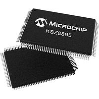 Microchip Technology KSZ8895RQXC ເອເທີເນດ ສະວິດ 5ພອດ 10/100 ສະວິດຄວບຄຸມມີ MII RMII