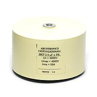 KEMET C4DRYAQ4250AA0J ກະເປົາພາສຕິກ ແບບຟິວມພາວເລີ ແບບຄັບຊິເຕີ 3kV 2.5uF 5% ເກັບສະໝຸດດ້ວຍສະກຣູ M8