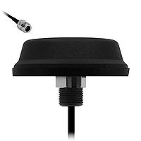 Siretta TANGO44W/0.5M/LL/NTYPEF/S/S/19 ອານເຕນນອກບ້ານ 5G/4G/DUAL BAND WI-FI/BLUETOOTH/LORA/SIGFOX ອານເຕນຂາວ PUCK ຕົວເຊື່ອມ N-TYPE ຜູ້ຍິງ 0.5M ສາຍສູນເສຍຕ່ຳ