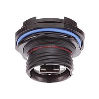 Amphenol Socapex 36540ZN ວົງກົງ SZ 19 Sq Flange Rcpt RJ45 Blk Zn