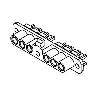 Molex 73358-0272 ຕູ້ຕໍ່ສັນຍານ RF GANG OF 6 SSMCX JACK EDGE LAUNCH PCB