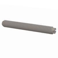 Essentra Components 010832S125 ຊຸດສະກຣູ Set Screw, ຫົວສະລອດ Slotted Head, ກະບອດ #8-32 Thread, ຍາວ 1 1/4 Lg