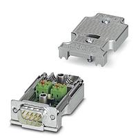 PHOENIX CONTACT 2744377 ປລັກ SUBCON-PLUSPROFIBAX 9P MALE AXIAL VER