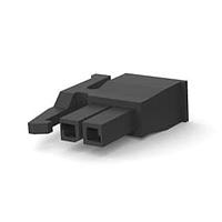 AMP Connectors - TE Connectivity 2008570-2 ກອງຮັບສະຕິກ 2 POS MICRO MNL, ກຸ່ມລັດຂ້າງ, ສີດຳ