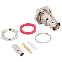 Amphenol RF 112719 ຕົວເຊື່ອມ BNC BULKHEAD JACK 316/U 6.5MM PANEL