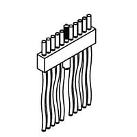 AirBorn MK-2P3-031-335-000S-0B7 ຕູ້ສະບັບ D-Sub MIL Spec CONNECTOR, ຊຸດ M SERIES