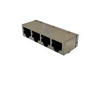 Adam Tech MTJG-4-88GX1-FSB ມອດູເລີ ຄອນ ມອດ ຈແກ 8P8C R/A ປົກກັນສະຫນາມ