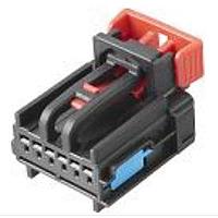 Aptiv 33257488 ຮູງຮັບ Receptacle 6 ທາງ ຍິງ OCS 1.2 ບໍ່ມີການປິດຜະລິດ ສີດຳ CONN