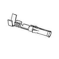 Molex 02-09-1651 (Cut Strip) ຕິດຕໍ່ SKT 16-20 AWG ພາກຂອງ 100