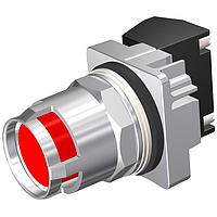 SIEMENS 52PM8G2A ປຸ່ມກົດ PB, ຄຣອມ, MOM, ປຸ່ມສີແດງ, ກະຕ່າຍ, 2POS, NO-NC