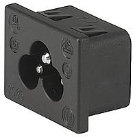 Schurter 6163.0021 ປະຕູເຂົ້າ 2565 APPLIANCE INLET 2.5A 70C